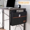 VECELO 39 Inch Folding Desk Simple Assembly, Writing Computer Desk