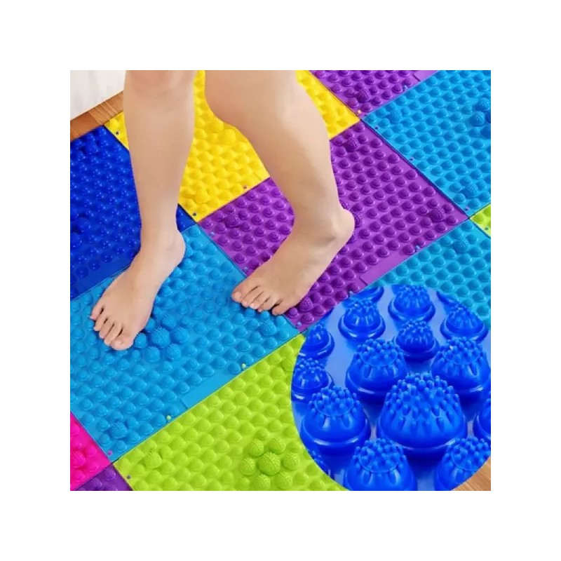 발지압판 발지압매트 발바닥지압 발지압기 [블루] Foot Pressure Plate Foot Pressure