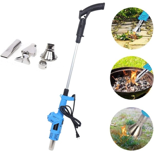 OUKANING Portable Electric Thermal Weeder 12.5Amp Compact Weed Burner for