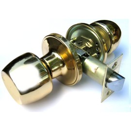 Passage Knob Set - Brass