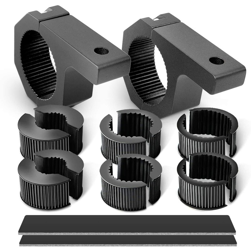 Nilight 6.5Inch 2PCS 120W Spot Flood Combo Bar Driving Waterproof