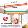 JPOIP 7 Colors 22 Inch Steel Monkey Bars Ladder Rungs