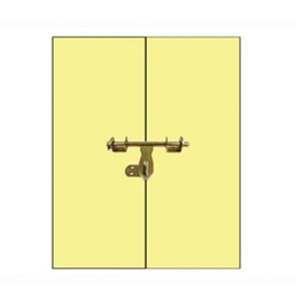 DIY Furniture Repair Latch & Hook Hardware - Small Metal Lock Aori Type