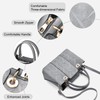 FANDARE Elegant Shoulder Bags Women's Shoulder Bag Dimensional Carving Pattern