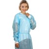 Emergency Support Servies Disposable PP+PE Isolation Gown Sleeve & Elastic