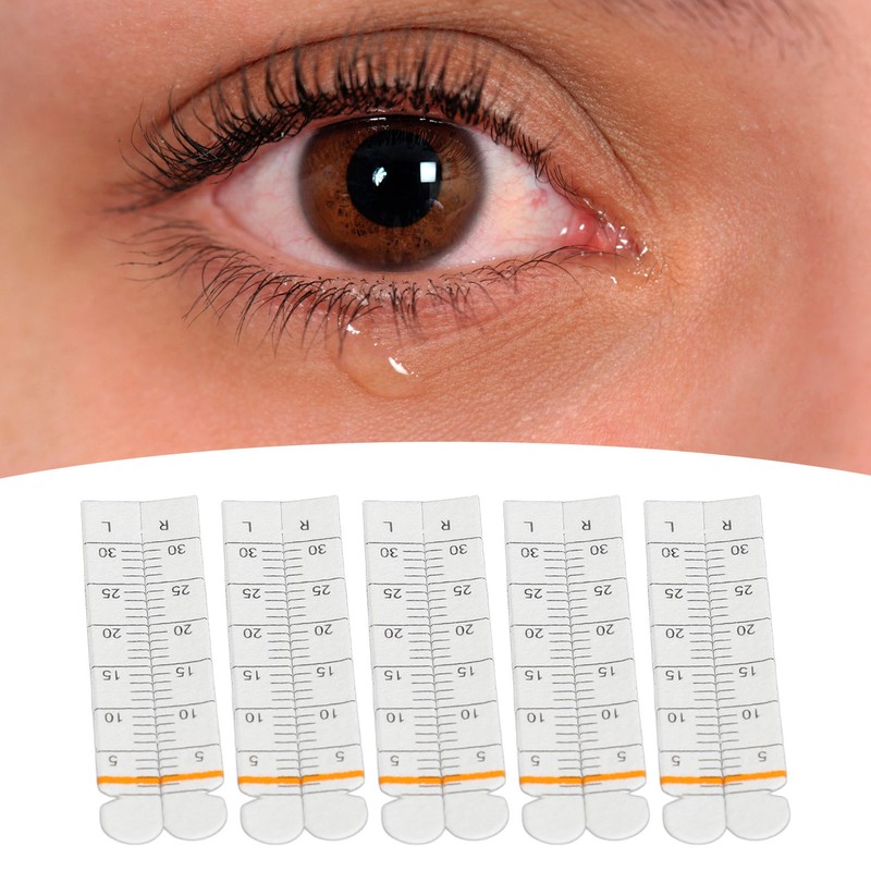 10 Packs Tear Secretion Disorders Test Strips Individually Packaged Accurate