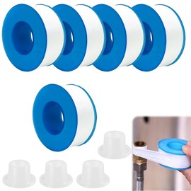Sealing Tape, Sealing Tape, Repair Tape, Pipe Sealing Tape, Pipe Sealing Tape, Leak Proof, Water Resistant, Oil-Resistant, For Faucet Screws, Essential Items For Replacement of Faucet Fittings, 66.6