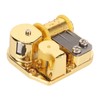 Windup Musical Movement 18 Note Pleasing Melody Alloy Easy Mounting