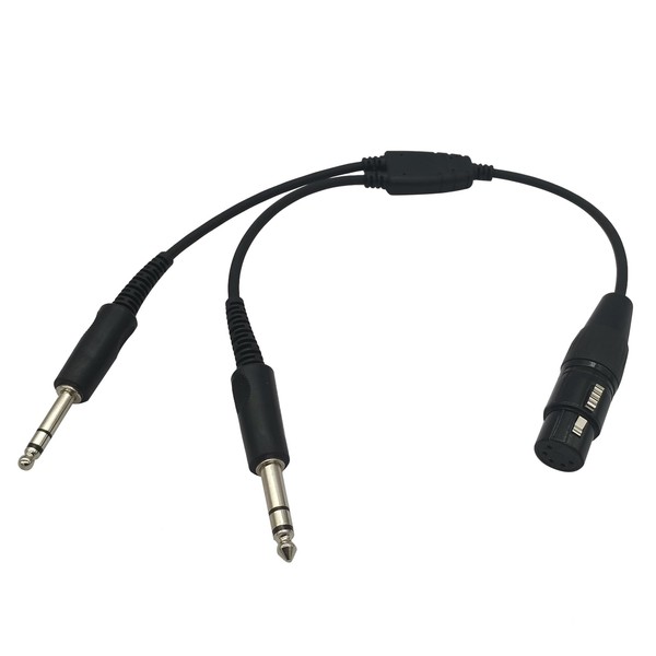 stdgove 5 Pin XLR Connector Dual Twin Plug Male U174