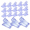 BIUDECO 20pcs Nail Art Quick Building Clips Durable Nail Extension