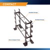 Marcy Compact Dumbbell Rack Free Weight Stand for Home Gym