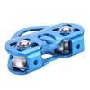 Pissente Double Trolley Pulley, pulley 30KN Aluminum Zip Line Rock
