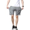 Tansozer Men’s Sport Shorts with Zip - grey, size: l