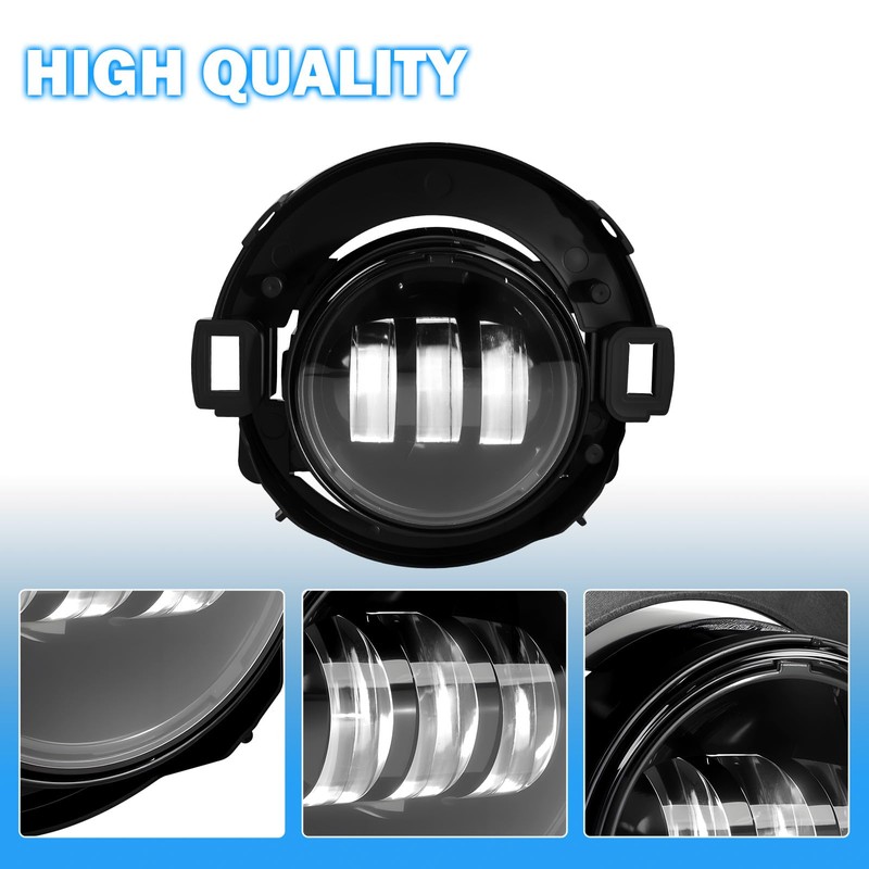 LED Fog Lights Compatible with 2005-2015 Nissan Xterra/2010-2019 Nissan Frontier