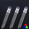 XMGKMN 1000Pcs Multicolor 4pin 5mm RGB Led Diode Light Round