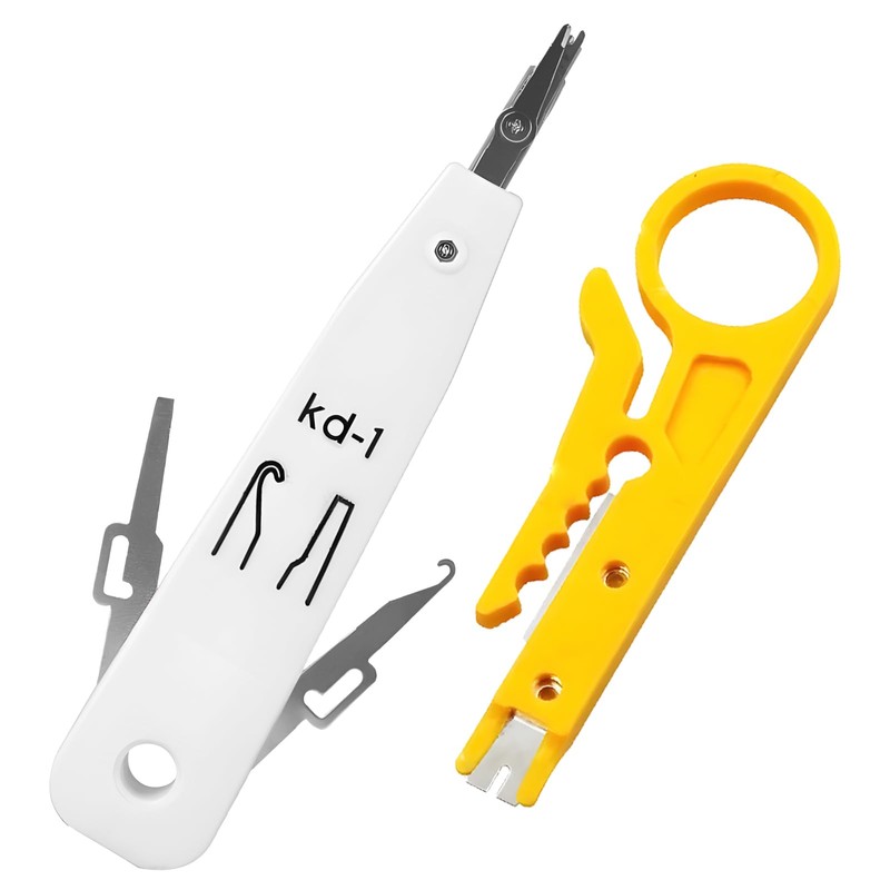 Punch Down Tool, Ethernet Krone Tool for RJ45 Socket Cat5/Cat6/Ca7