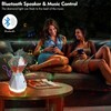poeland Dazzle-Glow Diamond Light Bedside Lamp, Diamond Table Lamp with