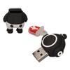 Cartoon USB Flash Drive Cute Cartoon Man Shape Anti Electromagnetic