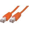 Patch Lead, CAT 5E STP, Orange 0.2M, Ethernet Cables &
