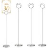 QingVoTool Table Number Holders 4Pcs - 13 inch Place Card