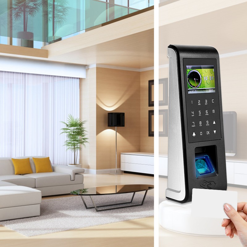 2.4in Fingerprint RFID Card Password Access Control and Attendance System