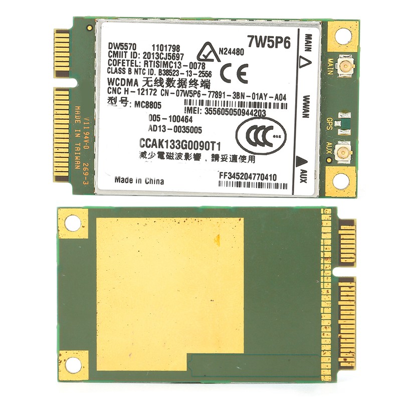 Wireless 4G Module WWAN Broadband Mobile E5440 E6440 E6540 E7240