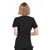 Women's Mock Wrap Top Workwear Originals with Rib-Knit Back Panels