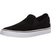 Emerica mens Wino G6 Slip-on Skate Shoe, Black/White/Gold, 9.5 US