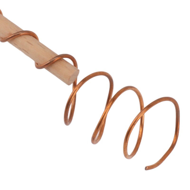 6PCS Electroculture Stakes Stable Support Garden Antenna Copper Coil for