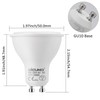 DiCUNO GU10 LED Bulbs 5W Warm White, 3000K, 500lm, 45
