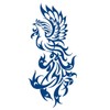 Temporary Phoenix Tattoo Bird Tattoo Semi-Permanent Tattoo GZ942 944 2