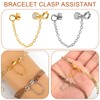 10pcs Magnetic Bracelet Clasps and Closures, Gold and Silver Magnetic