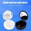 Denture Box Retention Box for Teeth Prosthesis Teeth Prosthesis Portable