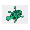 'Cute Turtle' Temporary Tattoo - Water Resistant, Skin-Safe, Non-Toxic Transfer