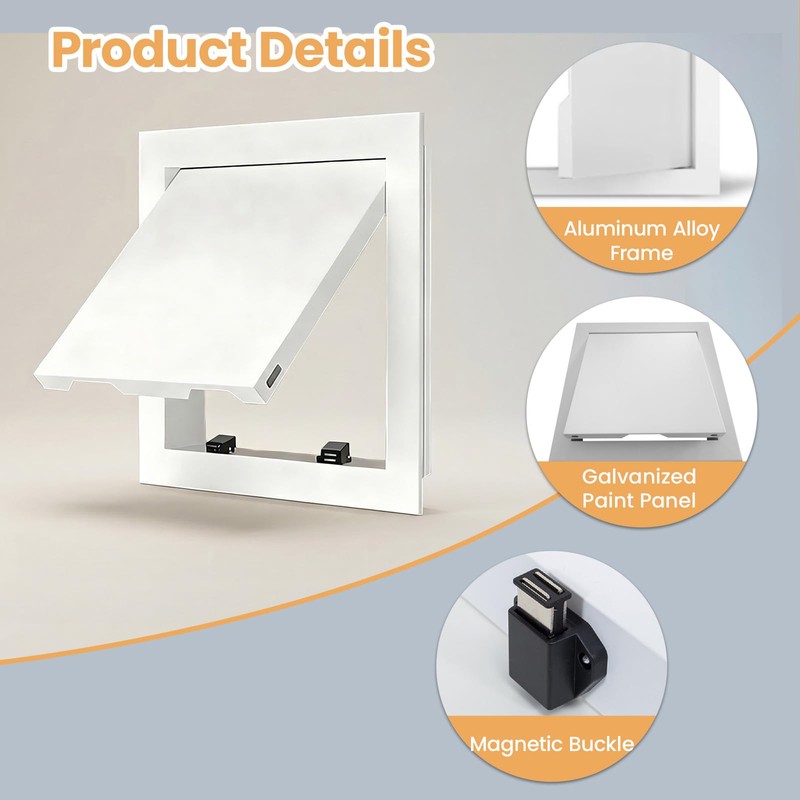 Access Panel for Drywall, 12 x 24 inch Wall Hole