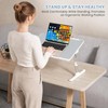 Adjustable Lap Desk, Foldable Laptop Desk for Bed, X-Large Lap