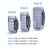 Maxcatch Waterproof Fly Box Double Clear Lid Fly Fishing Box