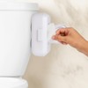 Loo Discreet Flushable Wipes Dispenser with No-Drill Suction Mount -