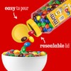 M&M’s Milk Chocolate and M&M’S Peanut Bulk Candy Jars, Assorted