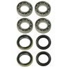 Both Front Wheel Bearings & Seal Kit 1989-1999 for Yamaha