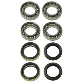 Both Front Wheel Bearings & Seal Kit 1989-1999 for Yamaha Big Bear 350 4x4 & 2x4