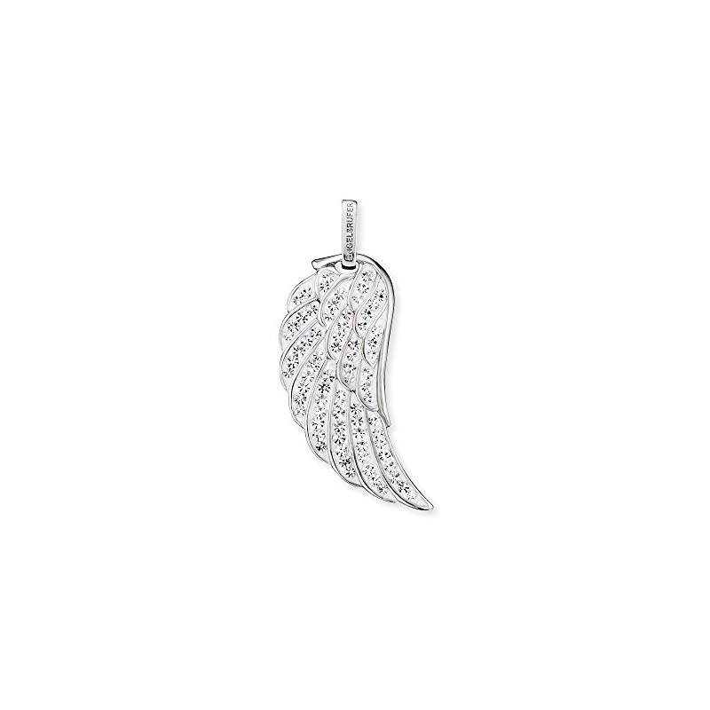 Engelsrufer ERN-SI-04 's Steel Plate Lamp Zi Silver Angel Wing