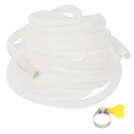 PATIKIL 32.8ft Air Conditioner Drain Kit, Universal AC Drain Hose Connector Hose with Clamp Rubber Adapter for Mini-Split Window AC Unit Dehumidifier Faucet