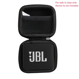 Storage Case for JBL GO 2 /JBL GO Essential 2 Bluetooth Speaker - Hermitshell (Black)