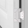 6 Pack Non-Mortise Door Hinges, 4 x 3 inch Stainless