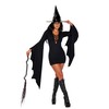 Roma Costume Women's 2pc Midnight Coven Witch, Black, Small (5076)