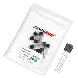 Chanzon LM335Z TO-92 Precision Temperature Sensor Transistor (Pack of 10pcs)