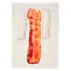 Bacon Strip Wearable Sleeved Arm Blanket 70"x50" Rectangle, Snuggle Up
