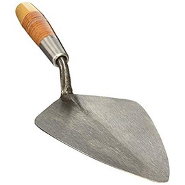 W. Rose RO312-10 10" Wide London Brick Trowel w/Leather Handle