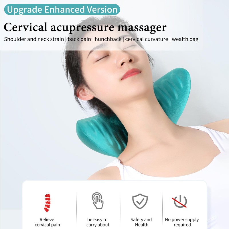 Neck and Shoulder Relaxer, Portable Cervical Neck Stretcher, Neck Posture